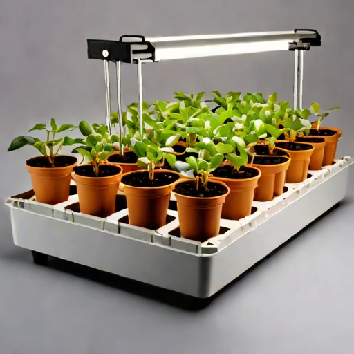 A biocrust-seeded restoration tray, photographed against a plain background