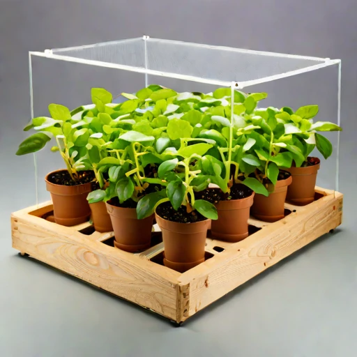 A biocrust-seeded restoration tray, photographed against a plain background