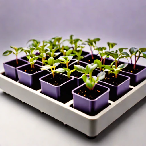 A biocrust-seeded restoration tray, photographed against a plain background