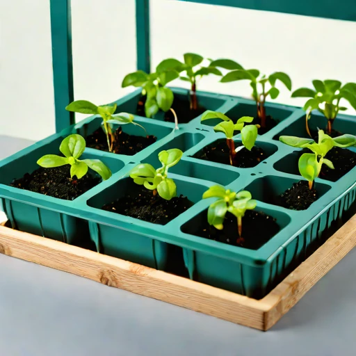 A biocrust-seeded restoration tray, photographed against a plain background