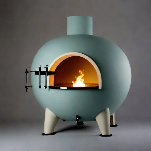 A coccolith-ash porcelain kiln, photographed against a plain background