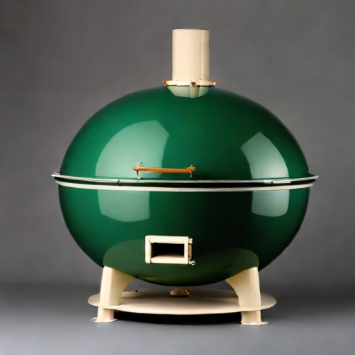 A coccolith-ash porcelain kiln, photographed against a plain background