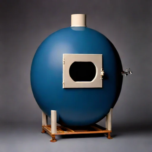 A coccolith-ash porcelain kiln, photographed against a plain background