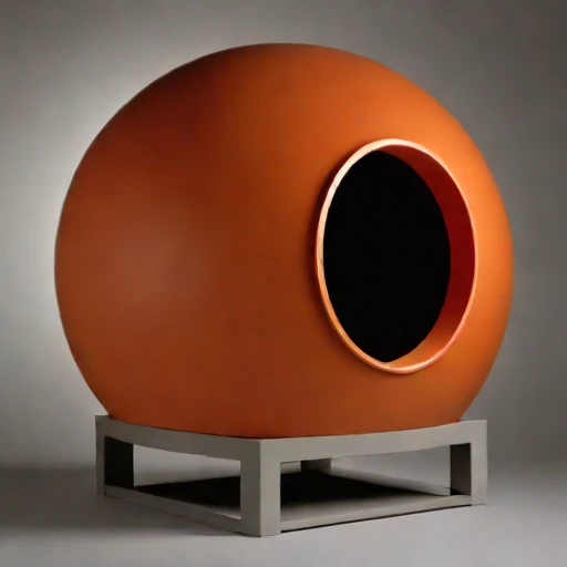 A coccolith-ash porcelain kiln, photographed against a plain background