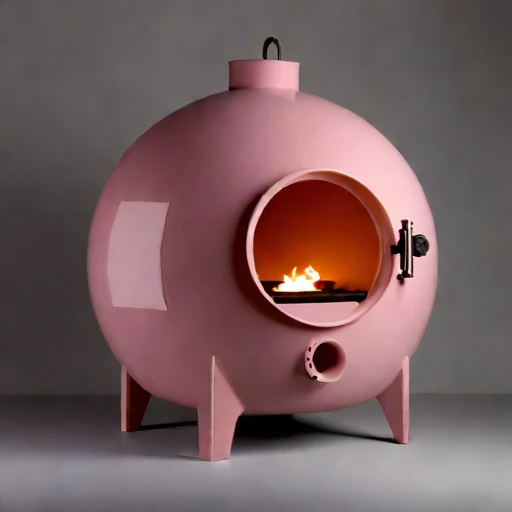 A coccolith-ash porcelain kiln, photographed against a plain background