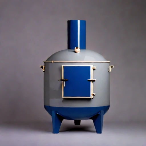 A coccolith-ash porcelain kiln, photographed against a plain background
