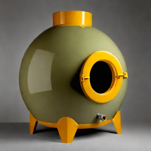 A coccolith-ash porcelain kiln, photographed against a plain background