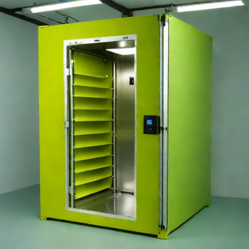 A cryogel-buffered seed locker, photographed against a plain background