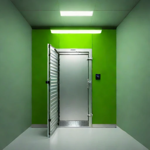 A cryogel-buffered seed locker, photographed against a plain background