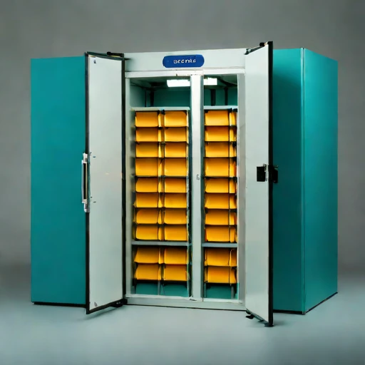 A cryogel-buffered seed locker, photographed against a plain background