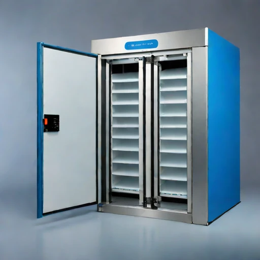 A cryogel-buffered seed locker, photographed against a plain background