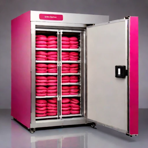 A cryogel-buffered seed locker, photographed against a plain background