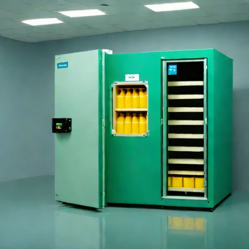 A cryogel-buffered seed locker, photographed against a plain background