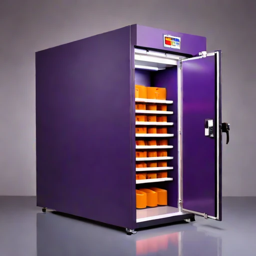 A cryogel-buffered seed locker, photographed against a plain background