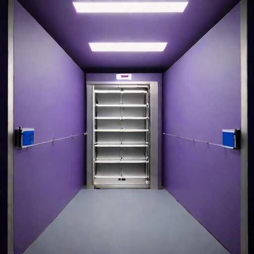 A cryogel-buffered seed locker, photographed against a plain background
