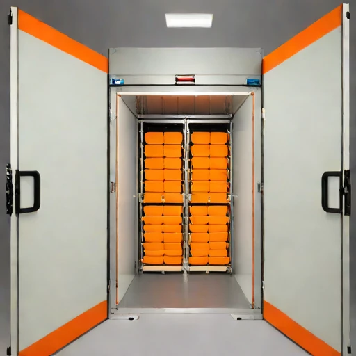 A cryogel-buffered seed locker, photographed against a plain background