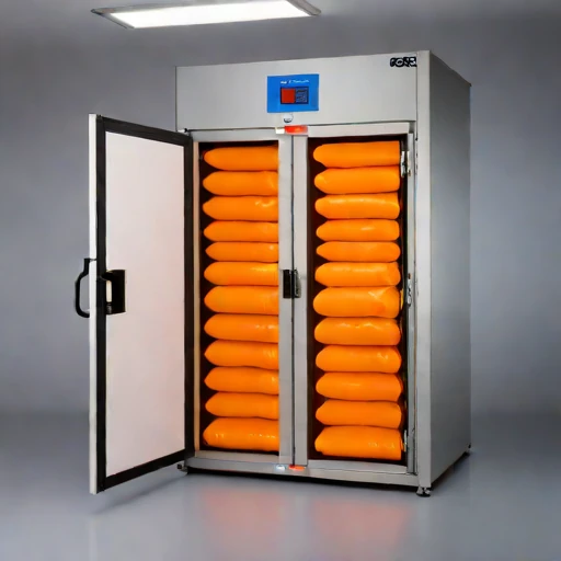 A cryogel-buffered seed locker, photographed against a plain background