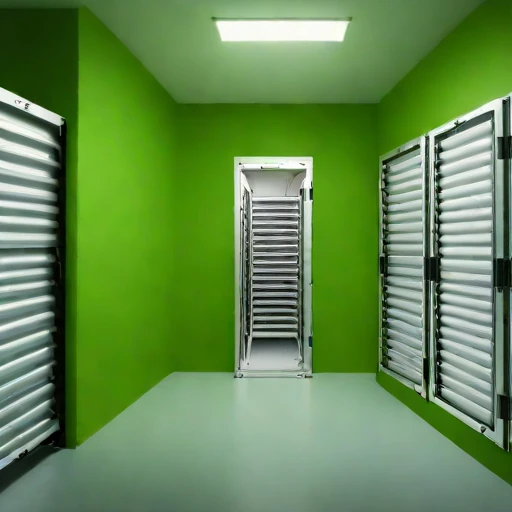 A clathrate-cooled spirits hold, photographed against a plain background
