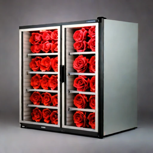 A clathrate-cooled spirits hold, photographed against a plain background