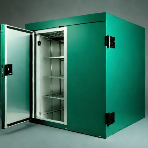 A clathrate-cooled spirits hold, photographed against a plain background