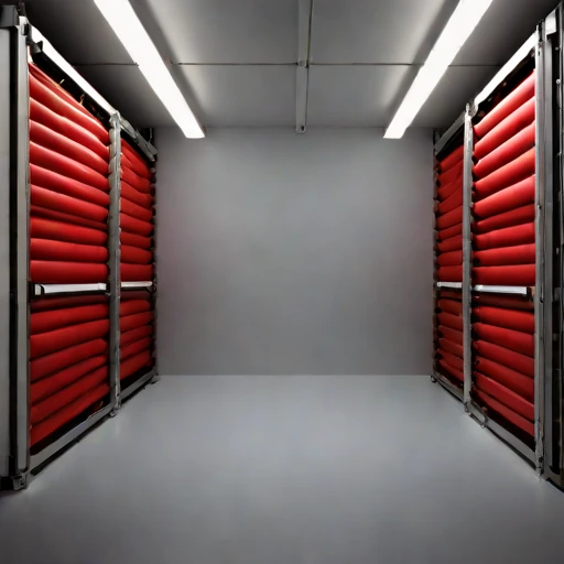 A clathrate-cooled spirits hold, photographed against a plain background