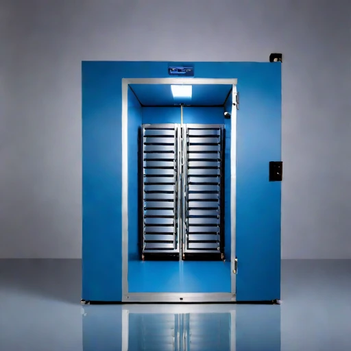 A clathrate-cooled spirits hold, photographed against a plain background