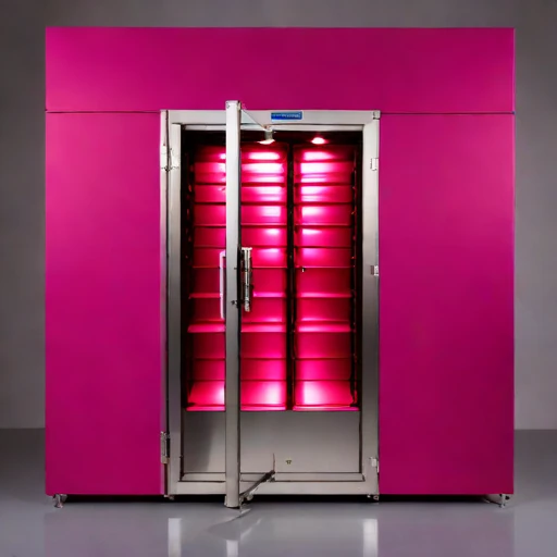 A clathrate-cooled spirits hold, photographed against a plain background