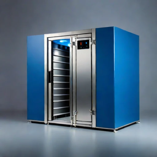 A clathrate-cooled spirits hold, photographed against a plain background