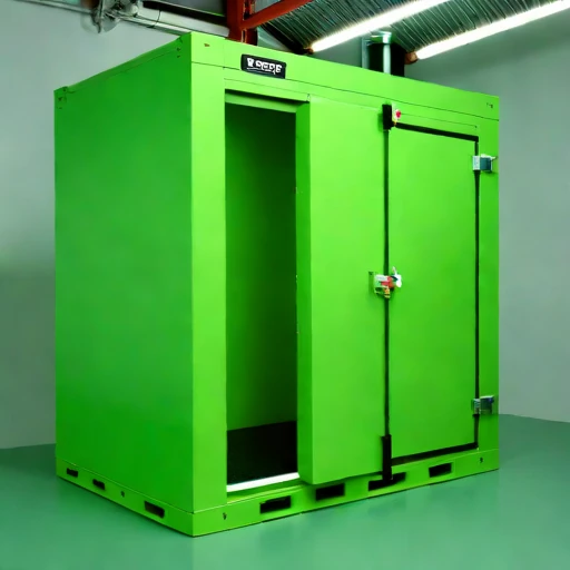 A clathrate-cooled spirits hold, photographed against a plain background