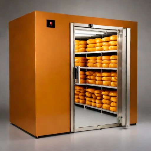 A cryopeg-cooled tuber store, photographed against a plain background