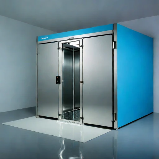 A cryopeg-cooled tuber store, photographed against a plain background