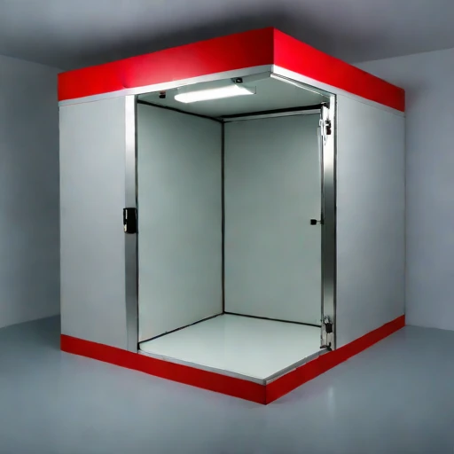 A cryopeg-cooled tuber store, photographed against a plain background