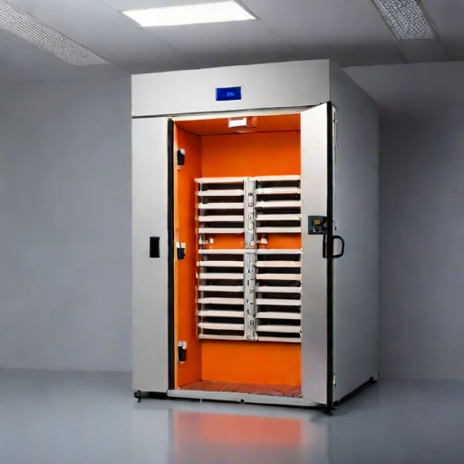 A cryopeg-cooled tuber store, photographed against a plain background