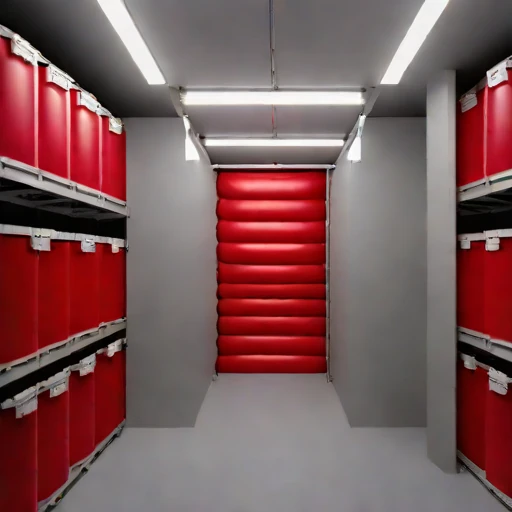 A cryopeg-cooled tuber store, photographed against a plain background