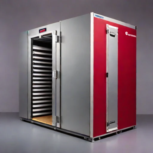 A cryopeg-cooled tuber store, photographed against a plain background