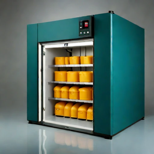 A cryopeg-cooled tuber store, photographed against a plain background