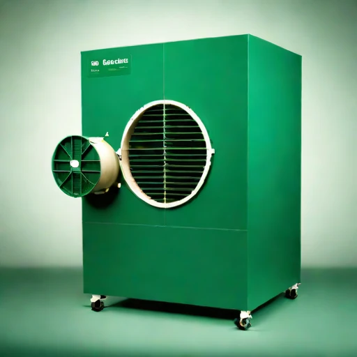A cryptogamic-dust filter drum, photographed against a plain background