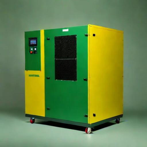 A cryptogamic-dust filter drum, photographed against a plain background