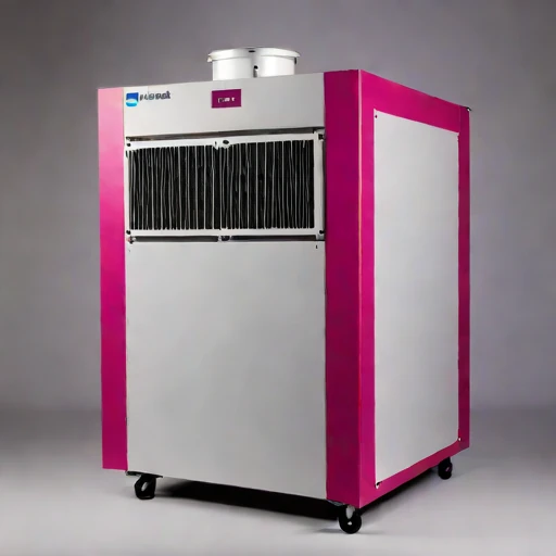 A cryptogamic-dust filter drum, photographed against a plain background