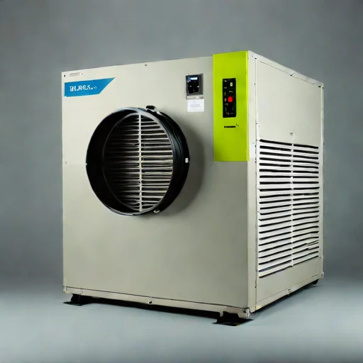 A cryptogamic-dust filter drum, photographed against a plain background