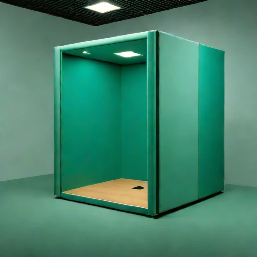 A coincidence-dip test chamber, photographed against a plain background