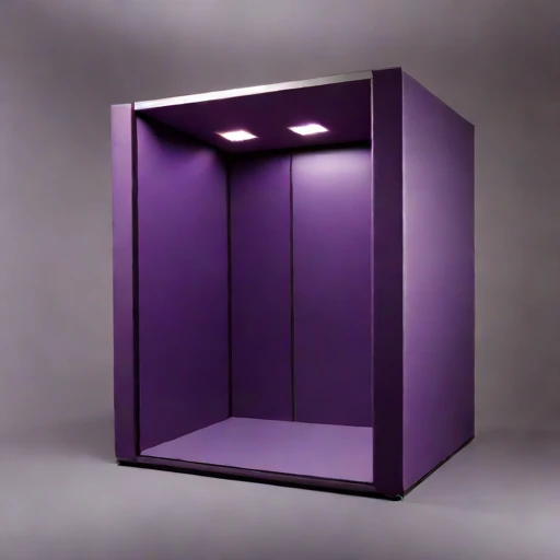 A coincidence-dip test chamber, photographed against a plain background