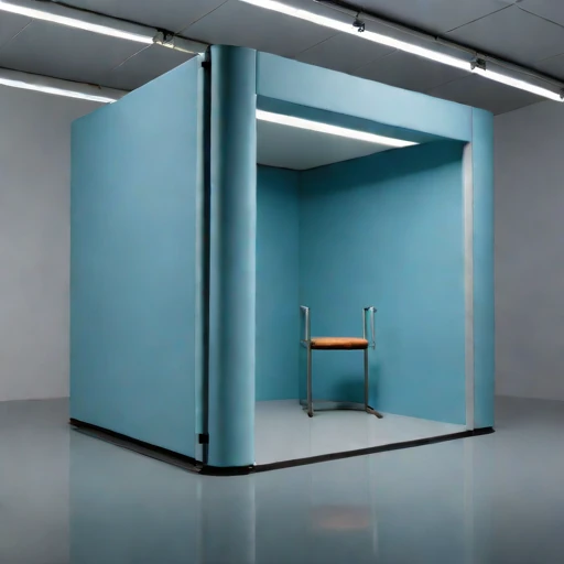 A coincidence-dip test chamber, photographed against a plain background