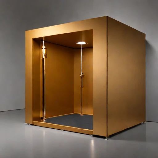 A coincidence-dip test chamber, photographed against a plain background