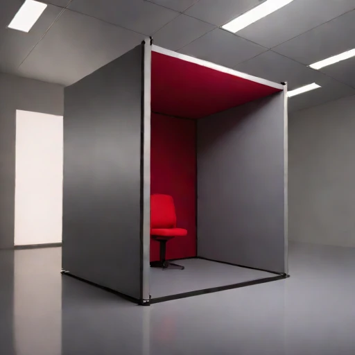 A coincidence-dip test chamber, photographed against a plain background