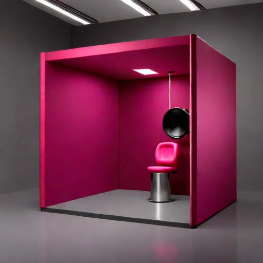 A coincidence-dip test chamber, photographed against a plain background