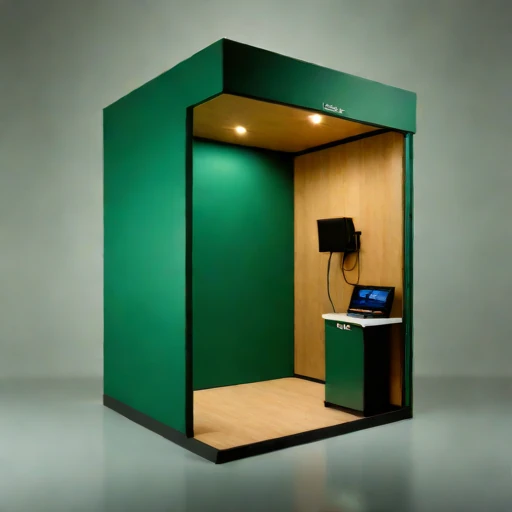 A coincidence-dip test chamber, photographed against a plain background