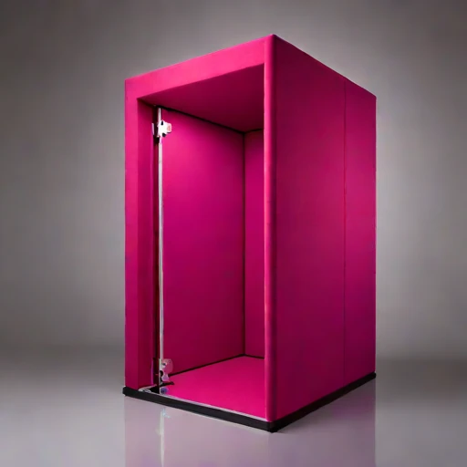 A coincidence-dip test chamber, photographed against a plain background