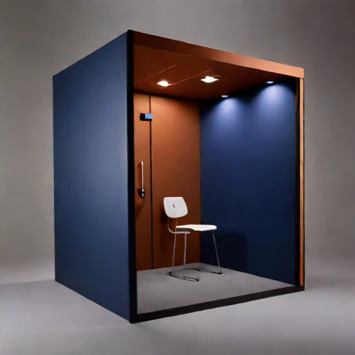 A coincidence-dip test chamber, photographed against a plain background
