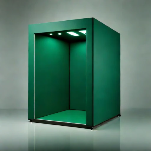 A coincidence-dip test chamber, photographed against a plain background